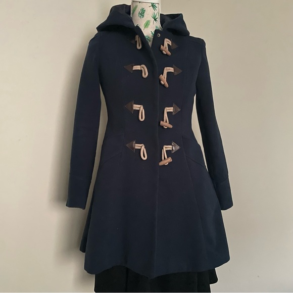 HOST PICK⭐️New as✨Hooded Duffle Coat💙Navy💙 - Picture 10 of 15